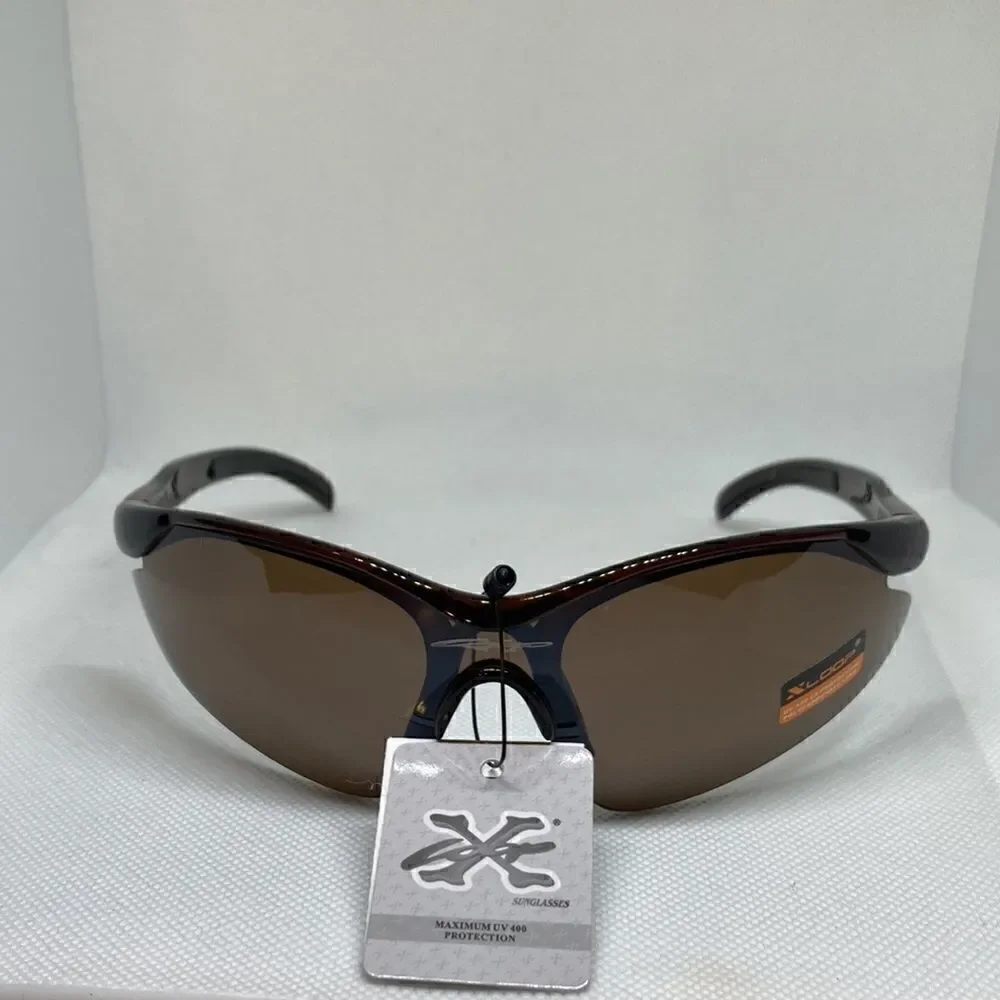 X-Loop Mens Semi Rimless Sunglasses